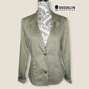 BROOKLYN INDUSTRIES Green Blazer - Medium